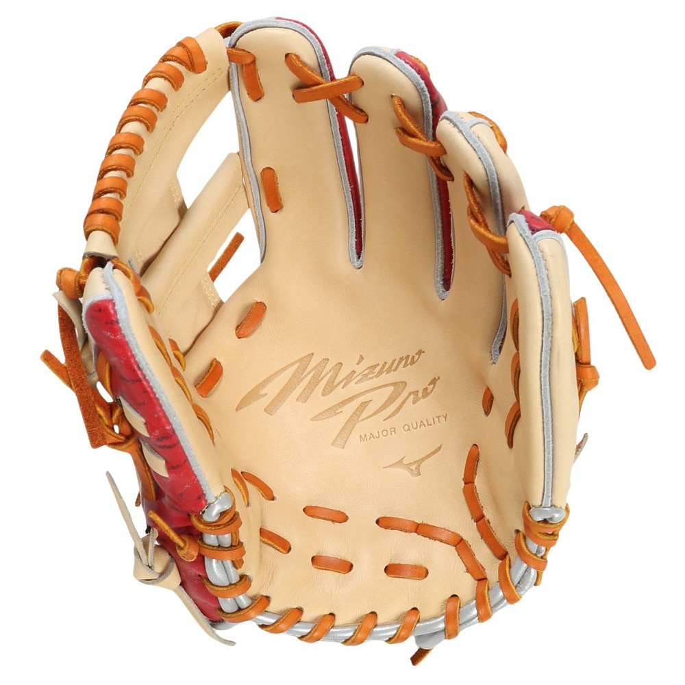 ミズノ（MIZUNO）（メンズ）軟式用グラブ 外野手用 野球グローブ 一般 ミズノプロ 2024セレクション B 1AJGR31213 80A5 お一人様一点まで