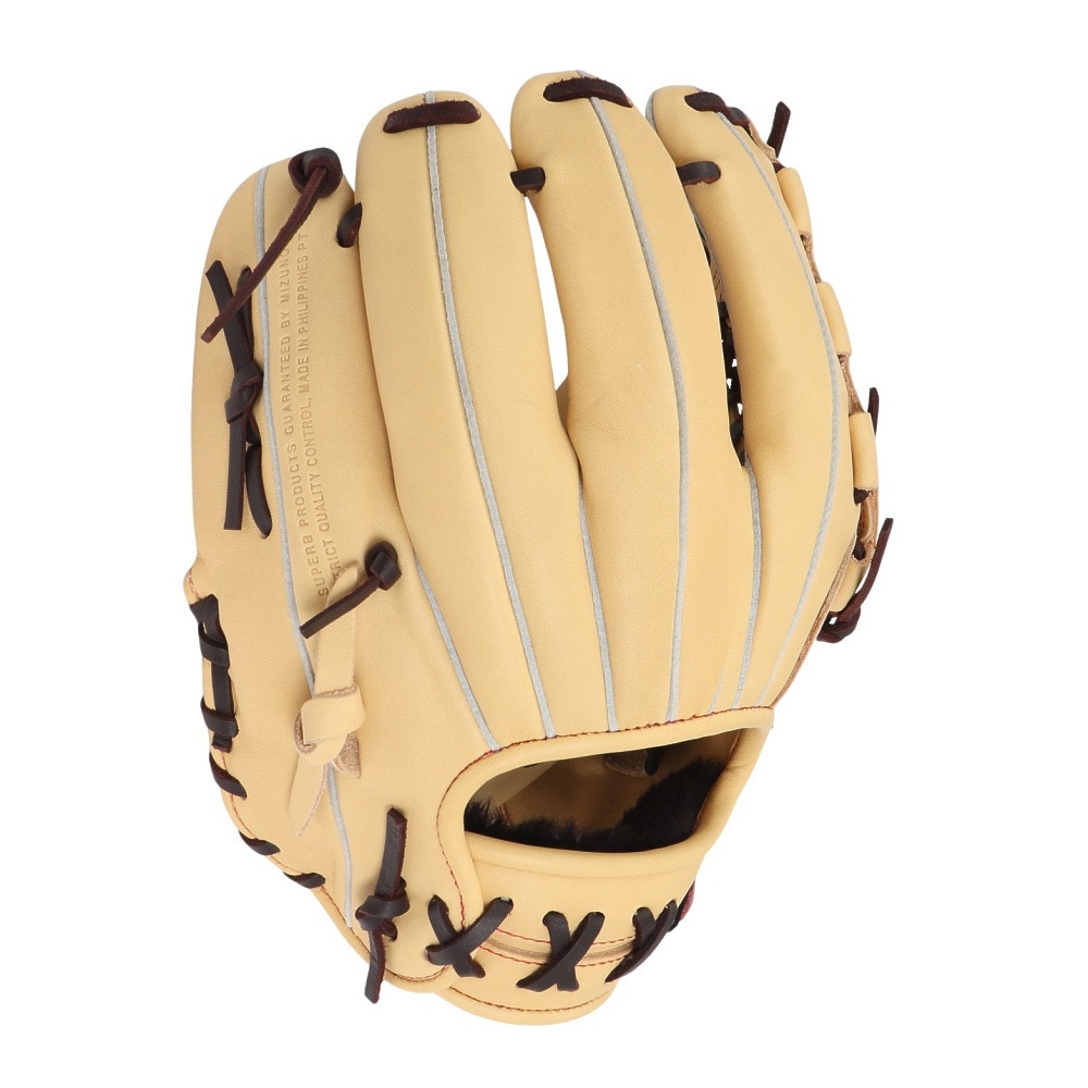 ミズノ（MIZUNO）（メンズ）軟式用グラブ 内野手 野球グローブ 一般 ウィルドライブ レッド AXI 1AJGR14213 8066