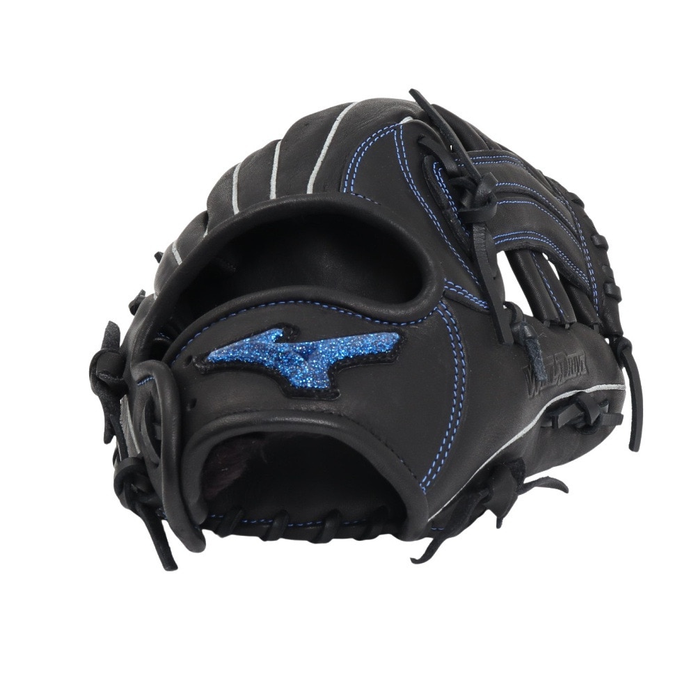 ミズノ（MIZUNO）（メンズ）軟式用グラブ 内野手 野球グローブ 一般 ウィルドライブ ブルー 24AW 1AJGR14903 09