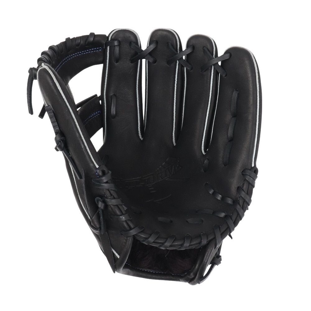 ミズノ（MIZUNO）（メンズ）軟式用グラブ 内野手 野球グローブ 一般 ウィルドライブ ブルー 24AW 1AJGR14913 09