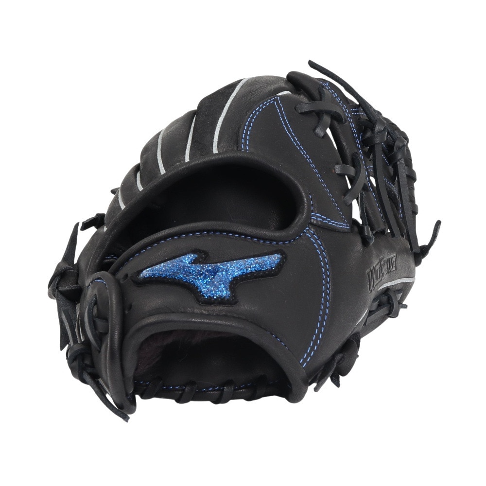 ミズノ（MIZUNO）（メンズ）軟式用グラブ 内野手 野球グローブ 一般 ウィルドライブ ブルー 24AW 1AJGR14913 09