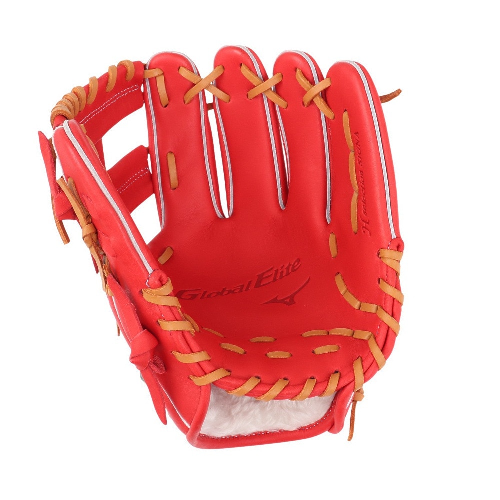 ミズノ（MIZUNO）（メンズ）軟式用グラブ 内野手 野球グローブ グローバルエリート Hselection SIGNA AXI 24AW 1AJGR31713 7049