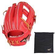 (メンズ)軟式用グラブ 内野手 野球グローブ グローバルエリート Hselection SIGNA AXI 24AW 1AJGR31713 7049