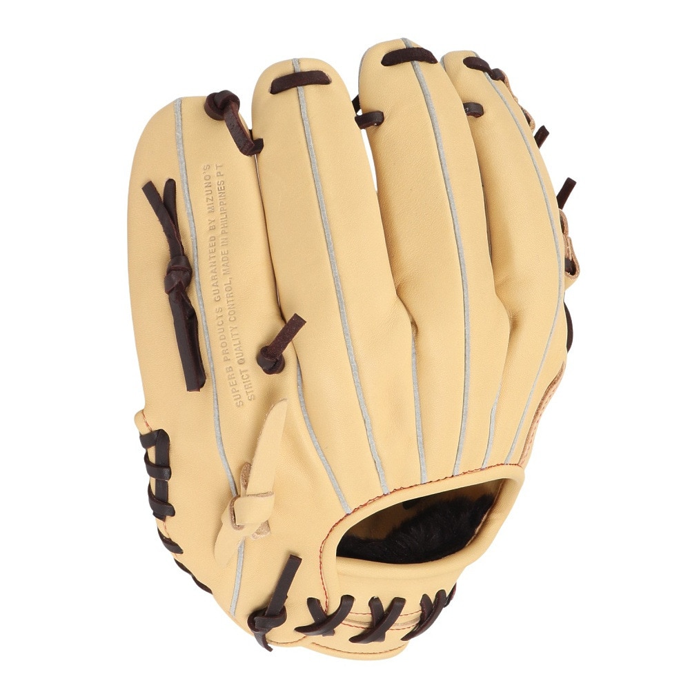 ミズノ（MIZUNO）（メンズ）軟式用グラブ 内野手 野球グローブ 一般 ウィルドライブ レッド AXI 1AJGR14223 8066