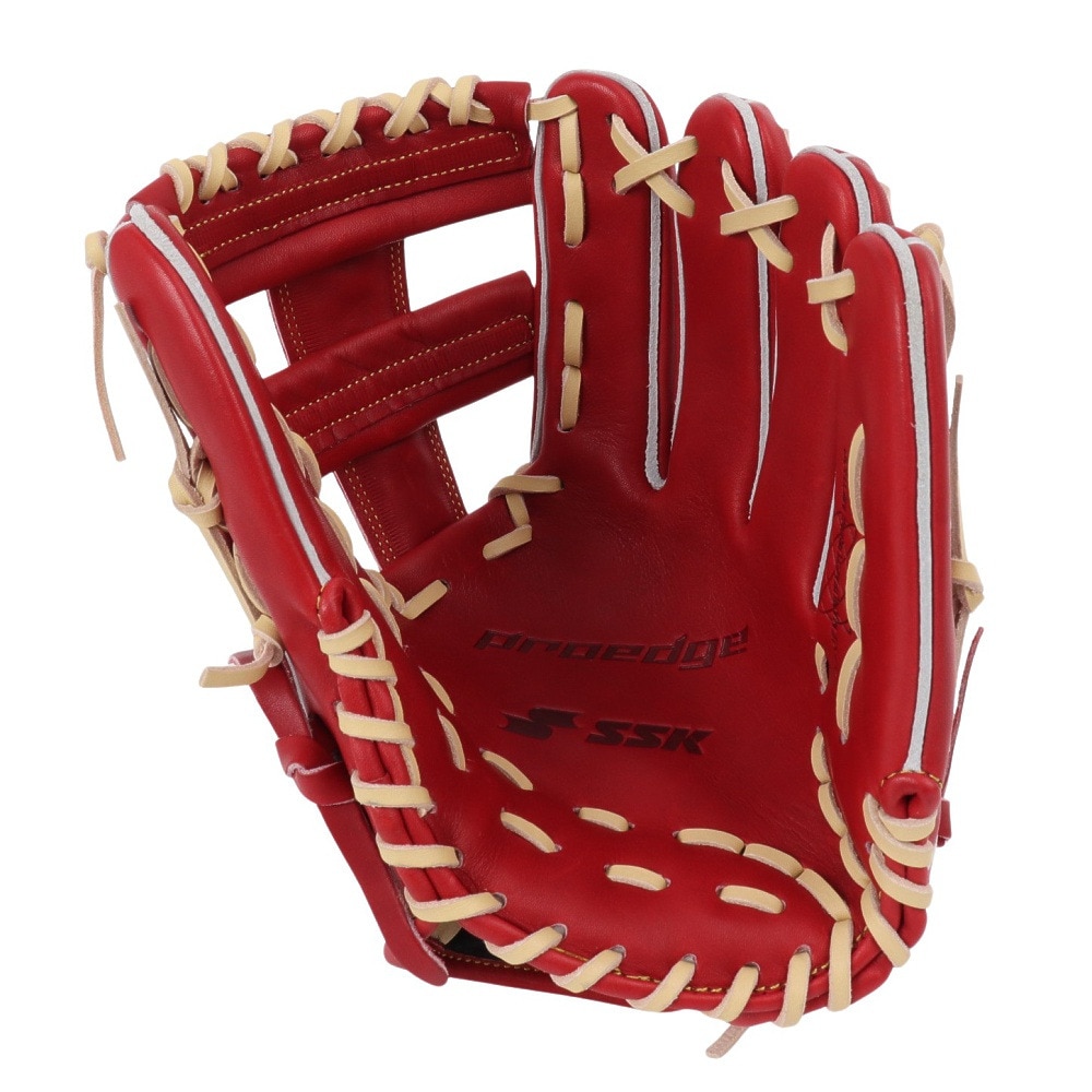 エスエスケイ（SSK）（メンズ）軟式用グラブ 内野手 野球グローブ 一般 プロエッジ PEN84424F-4812-L