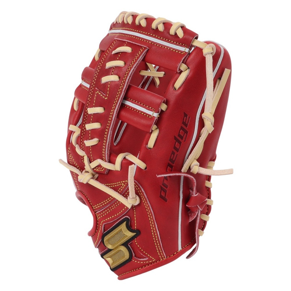 エスエスケイ（SSK）（メンズ）軟式用グラブ 内野手 野球グローブ 一般 プロエッジ PEN84424F-4812-L