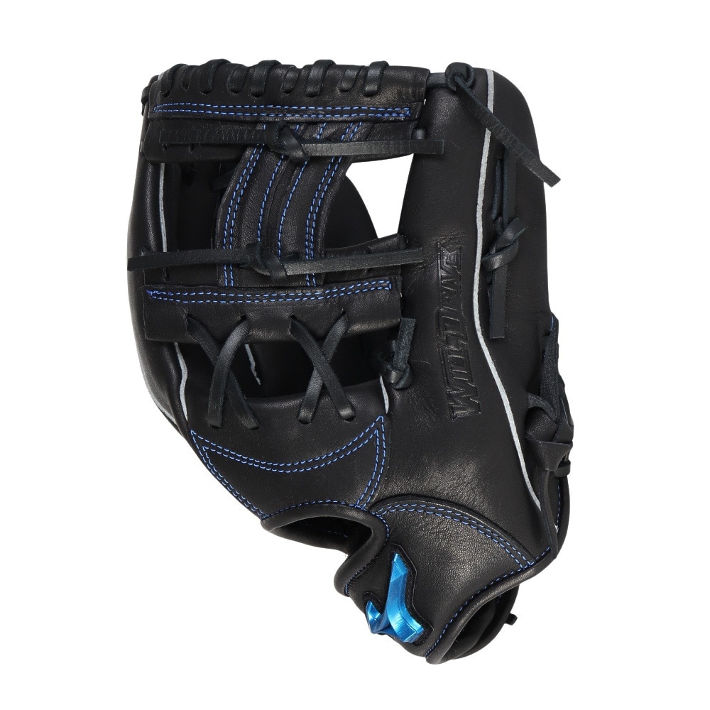 ミズノ（MIZUNO）（メンズ）軟式用グラブ 内野手 野球グローブ 一般 ウィルドライブ ブルー 1AJGR32903 09