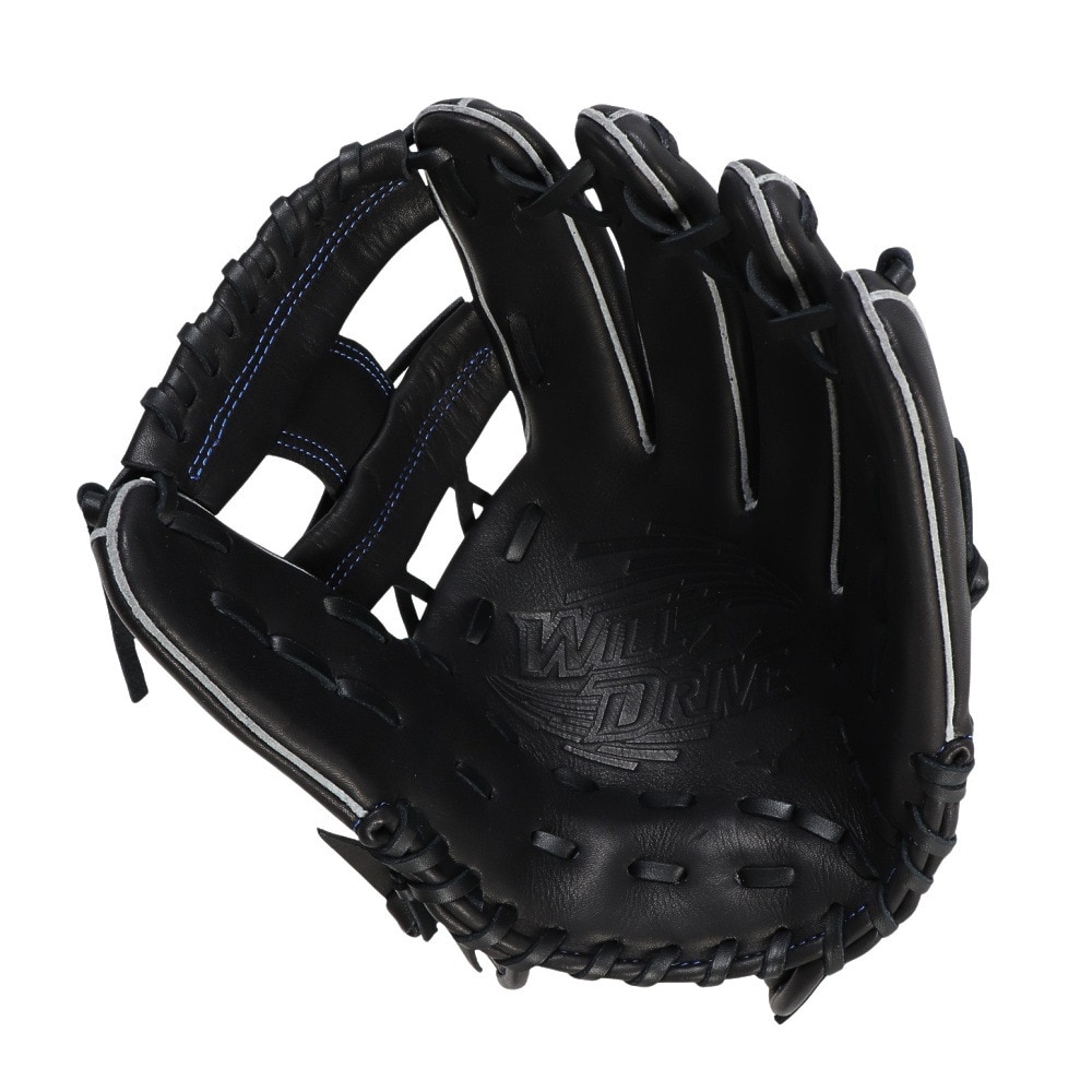 ミズノ（MIZUNO）（メンズ）軟式用グラブ 内野手 野球グローブ 一般 ウィルドライブ ブルー 1AJGR32903 09