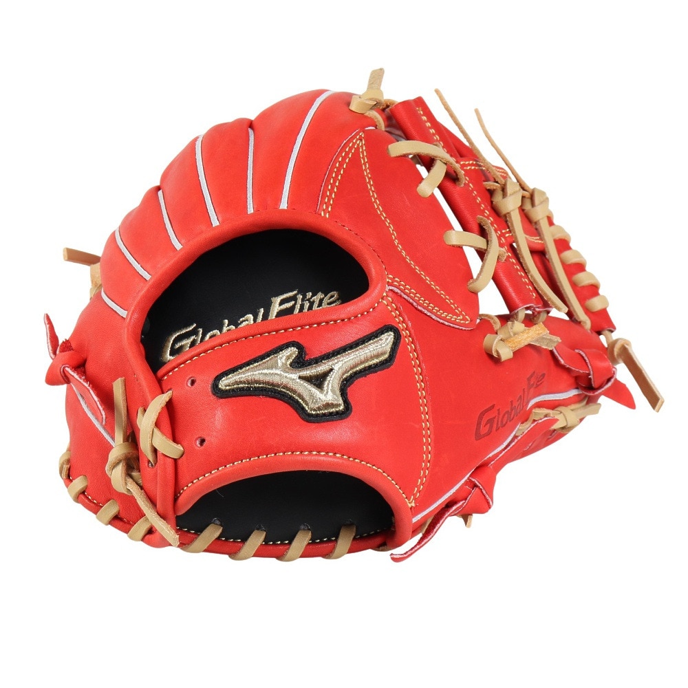 ミズノ（MIZUNO）（メンズ）軟式用グラブ 内野手 野球 一般 グローバルエリート プロフェッショナルセレクション 1AJGR32203 7080