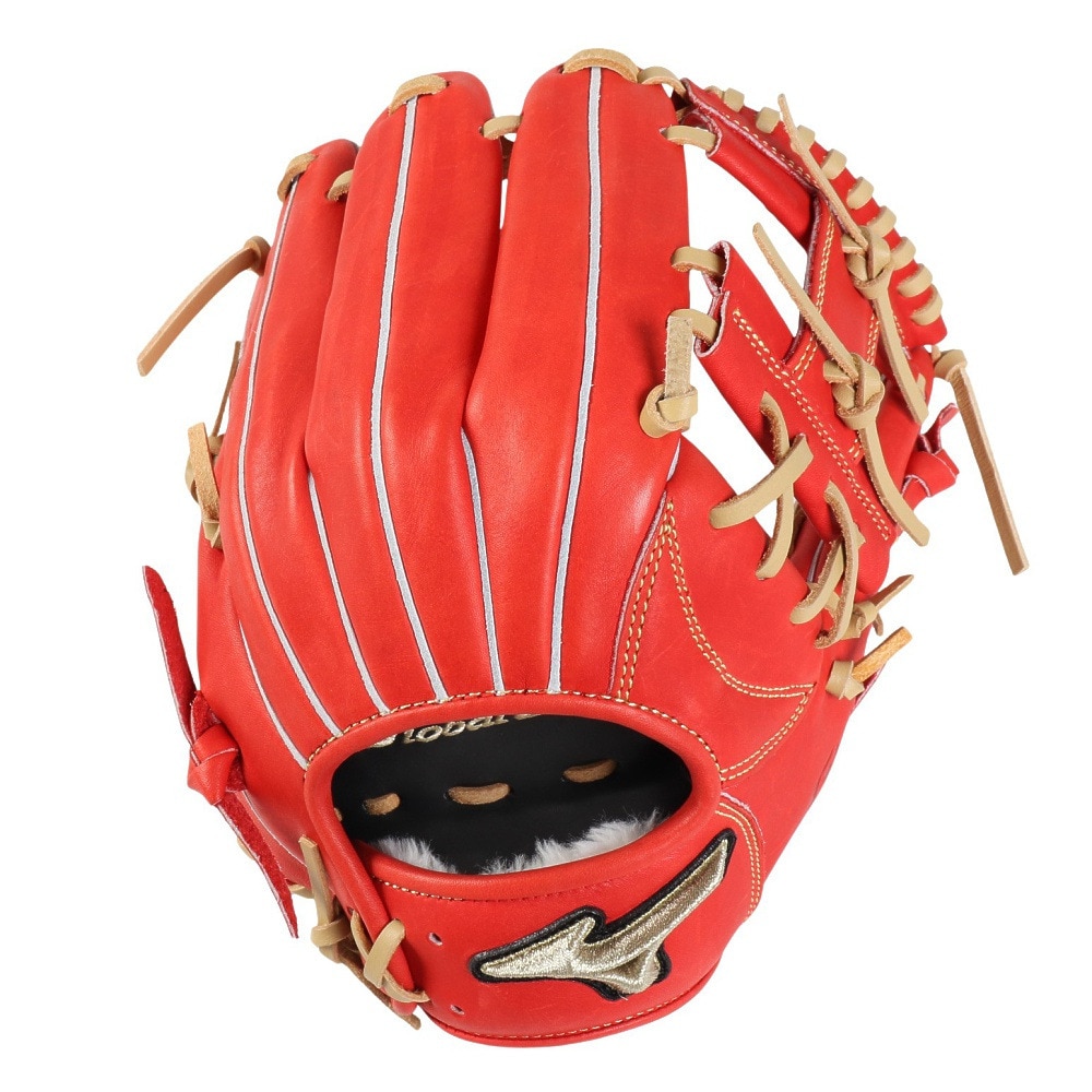 ミズノ（MIZUNO）（メンズ）軟式用グラブ 内野手 野球 一般 グローバルエリート プロフェッショナルセレクション 1AJGR32203 7080