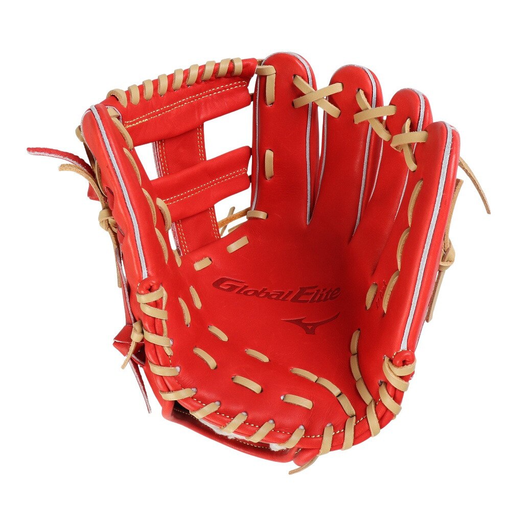 ミズノ（MIZUNO）（メンズ）軟式用グラブ 内野手 野球 一般 グローバルエリート プロフェッショナルセレクション 1AJGR32213 7080