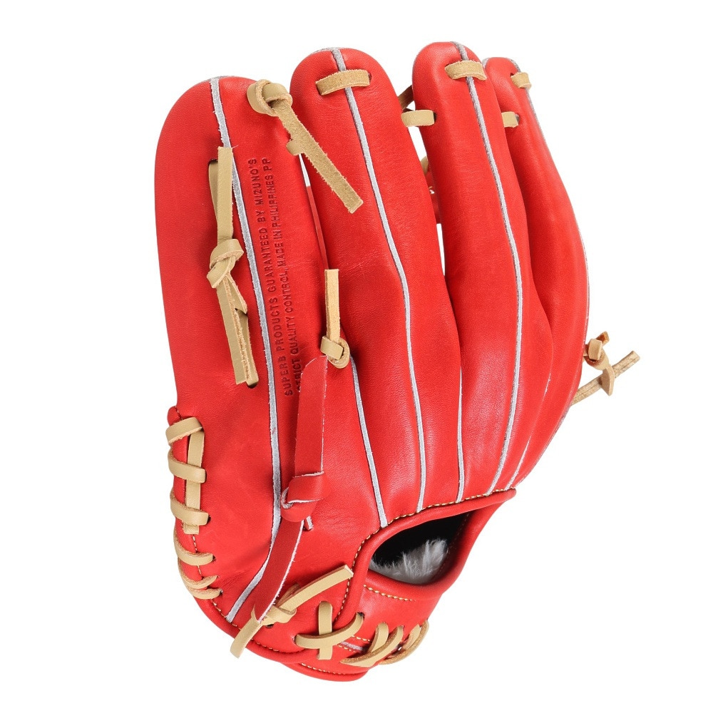 ミズノ（MIZUNO）（メンズ）軟式用グラブ 内野手 野球 一般 グローバルエリート プロフェッショナルセレクション 1AJGR32213 7080