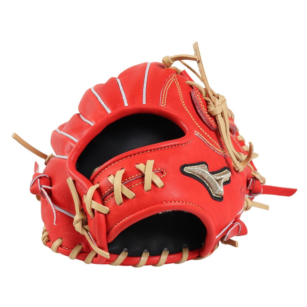 ミズノ（MIZUNO）（メンズ）軟式用グラブ 内野手 野球 一般 グローバルエリート プロフェッショナルセレクション 1AJGR32213 7080