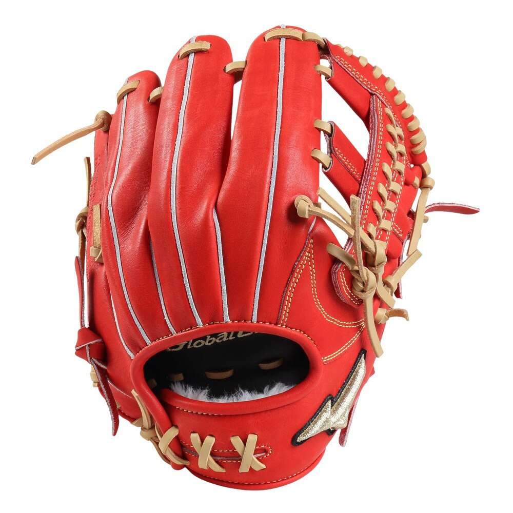 ミズノ（MIZUNO）（メンズ）軟式用グラブ 内野手 野球 一般 グローバルエリート プロフェッショナルセレクション 1AJGR32213 7080