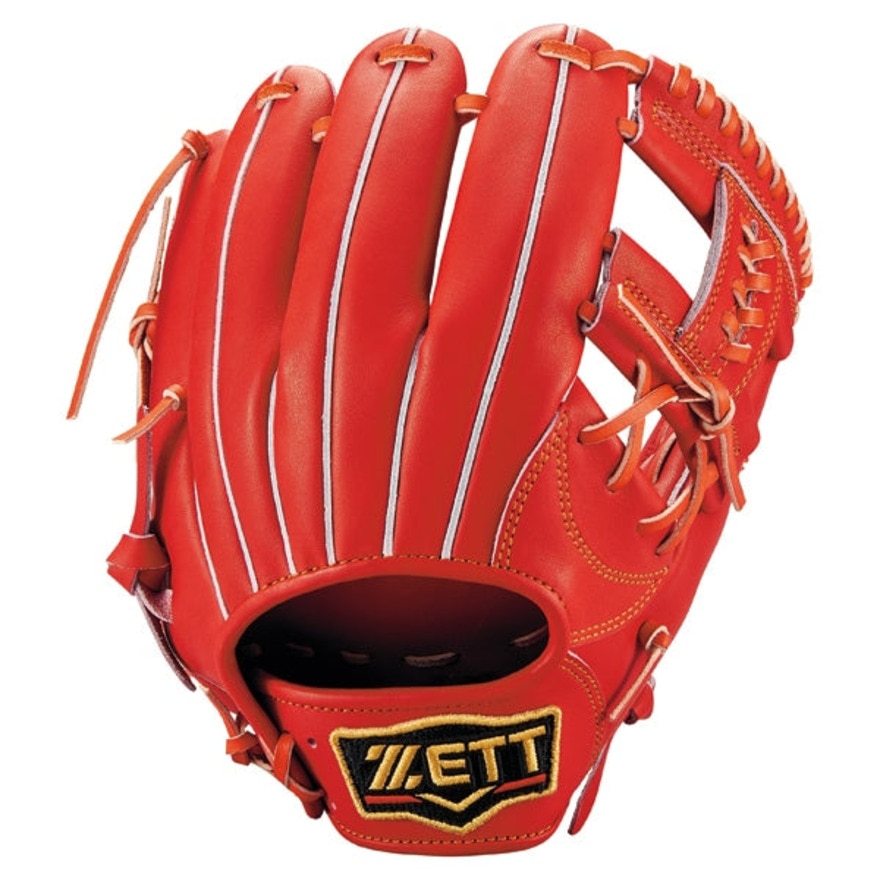 ゼット（ZETT）（メンズ）軟式用グラブ 内野手 二塁手・遊撃手用 野球グローブ 一般 プロステイタス BRGB30240-5800