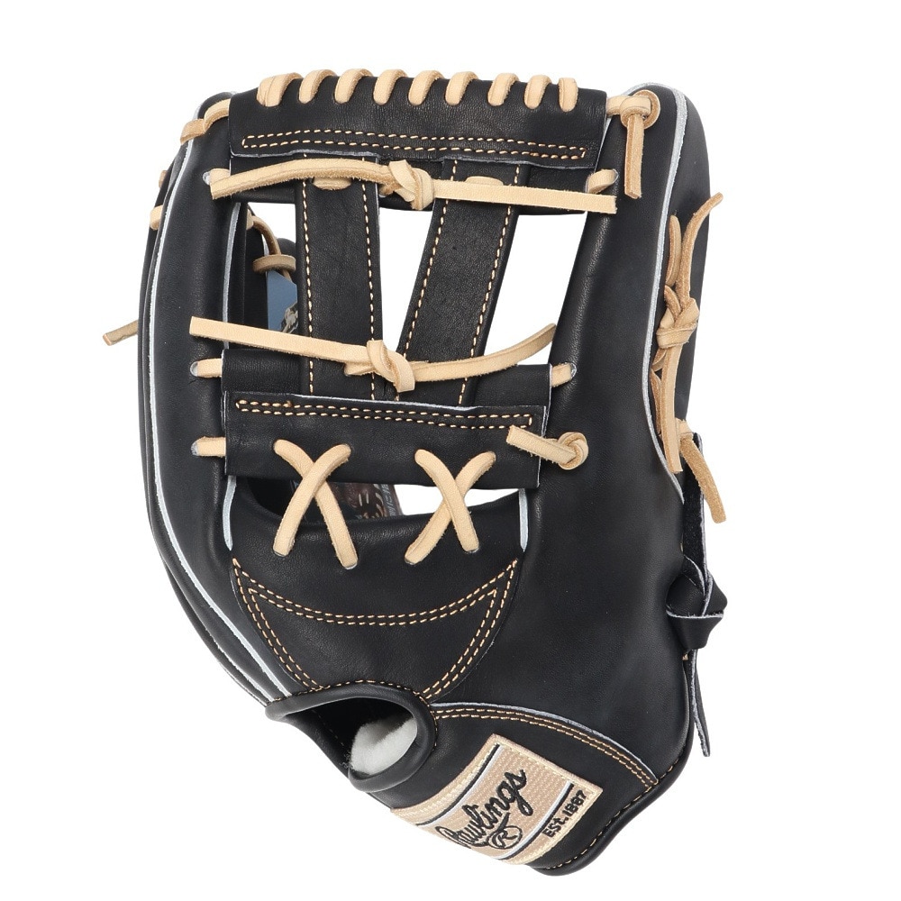 ローリングス（Rawlings）（メンズ）軟式用グラブ 内野手 野球グローブ 一般 ナプロエクセル GR5HENP6FS-B