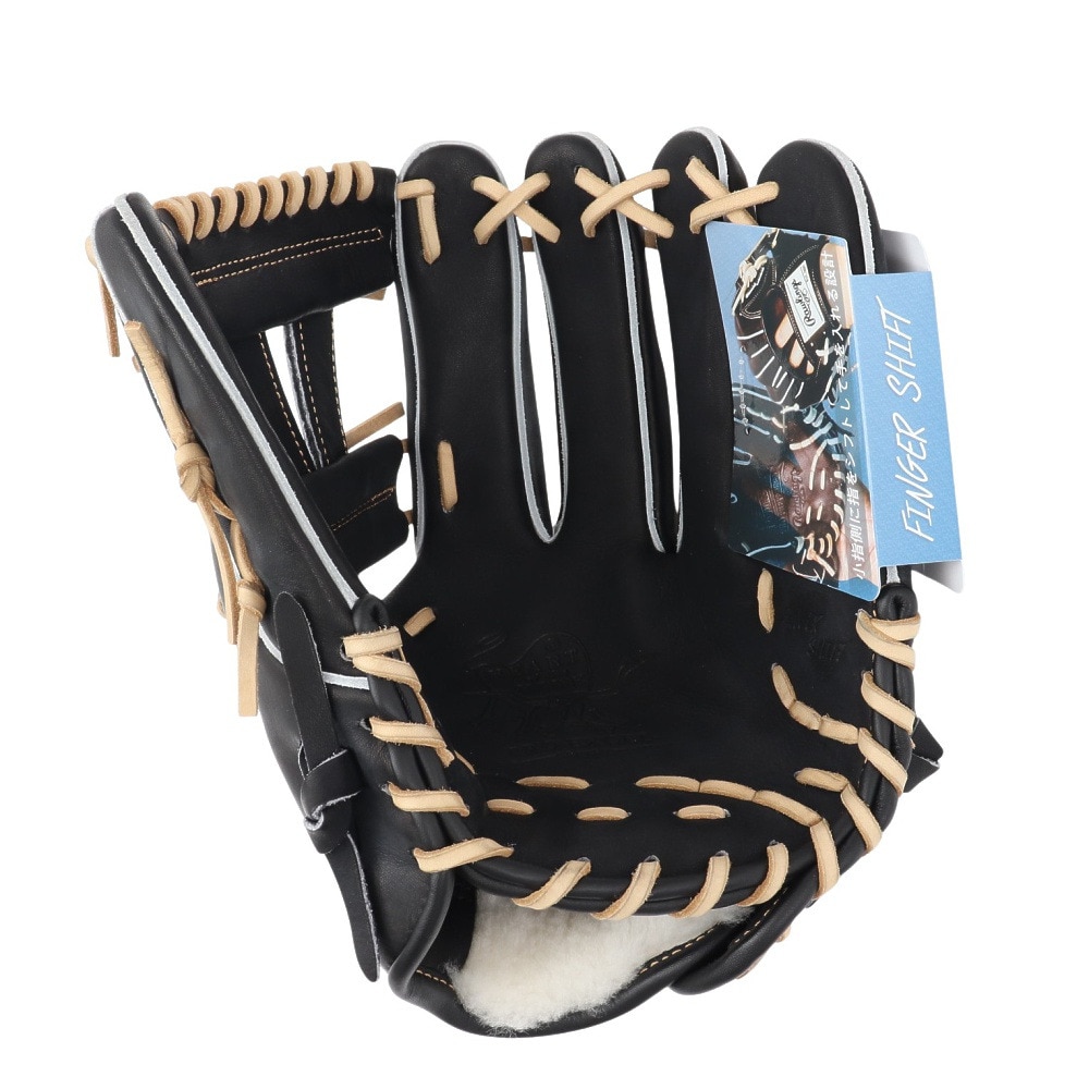 ローリングス（Rawlings）（メンズ）軟式用グラブ 内野手 野球グローブ 一般 ナプロエクセル GR5HENP6FS-B