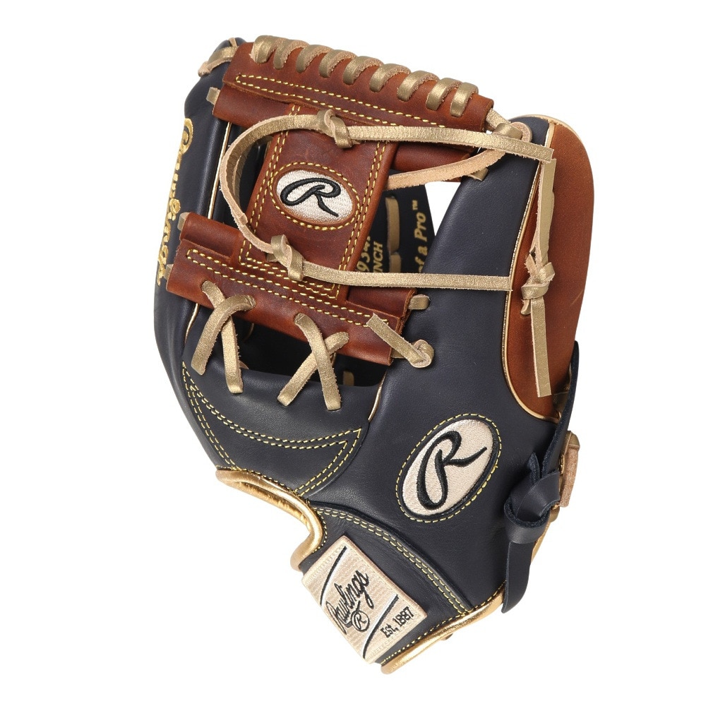 ローリングス（Rawlings）（メンズ）軟式用グラブ 内野手 野球グローブ 一般 HOH MLB カラー SYNC GR5HM934FS-N/TG