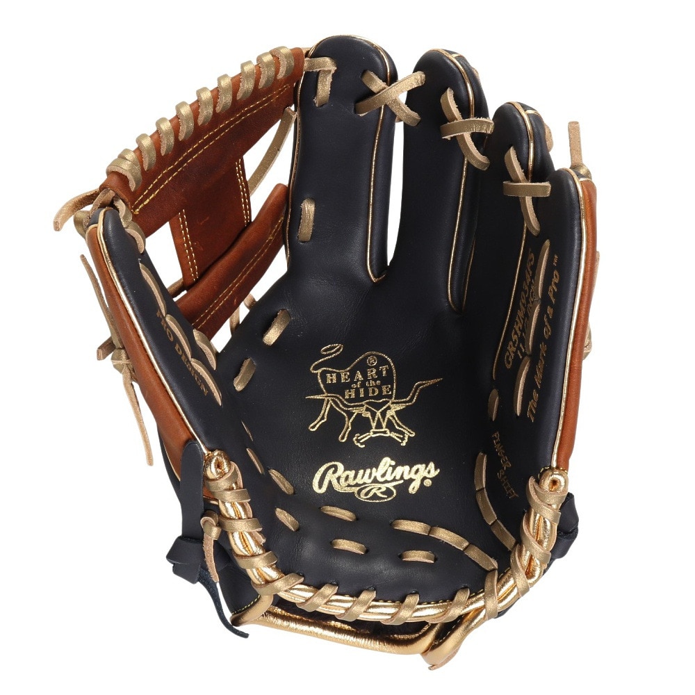 ローリングス（Rawlings）（メンズ）軟式用グラブ 内野手 野球グローブ 一般 HOH MLB カラー SYNC GR5HM934FS-N/TG