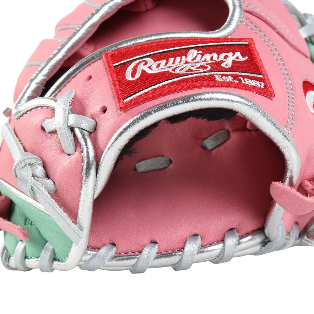 ローリングス（Rawlings）（メンズ）軟式用グラブ 内野手 野球グローブ 一般 HOH MLB カラー SYNC GR5HM934FS-PK/MINT