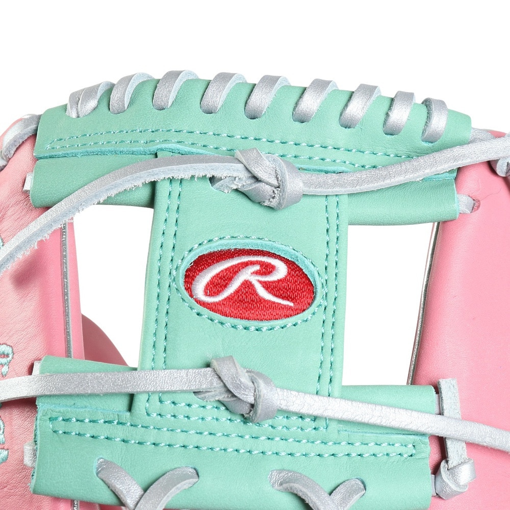 ローリングス（Rawlings）（メンズ）軟式用グラブ 内野手 野球グローブ 一般 HOH MLB カラー SYNC GR5HM934FS-PK/MINT