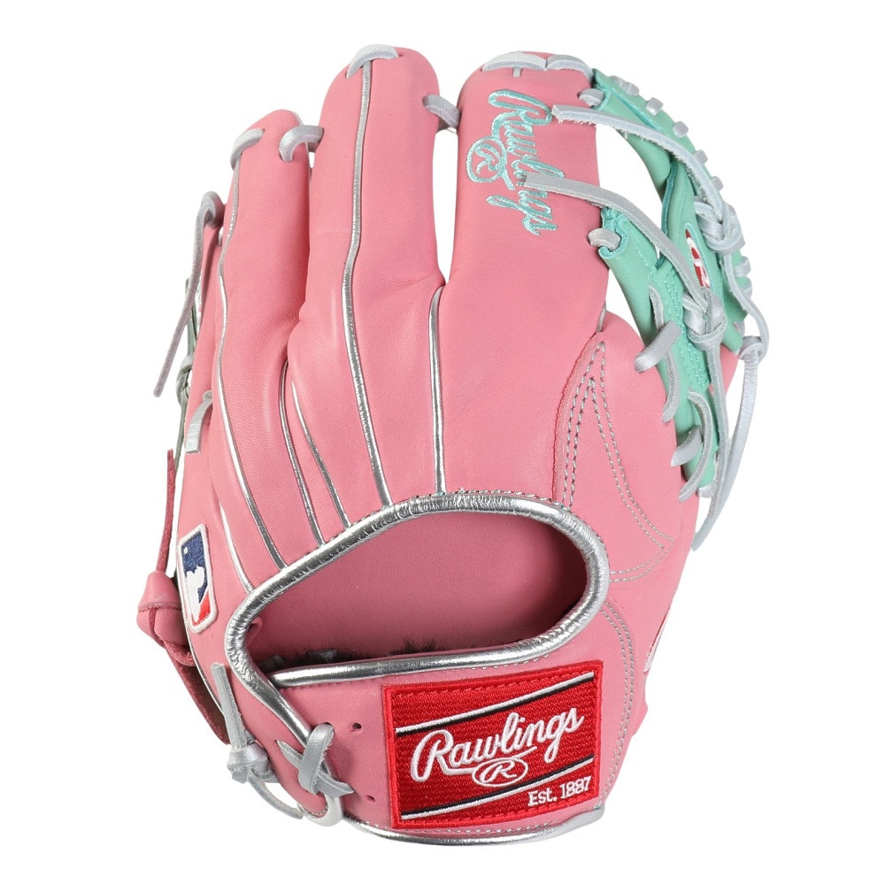 ローリングス（Rawlings）（メンズ）軟式用グラブ 内野手 野球グローブ 一般 HOH MLB カラー SYNC GR5HM934FS-PK/MINT