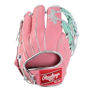 (メンズ)軟式用グラブ 内野手 野球グローブ 一般 HOH MLB カラー SYNC GR5HM934FS-PK/MINT