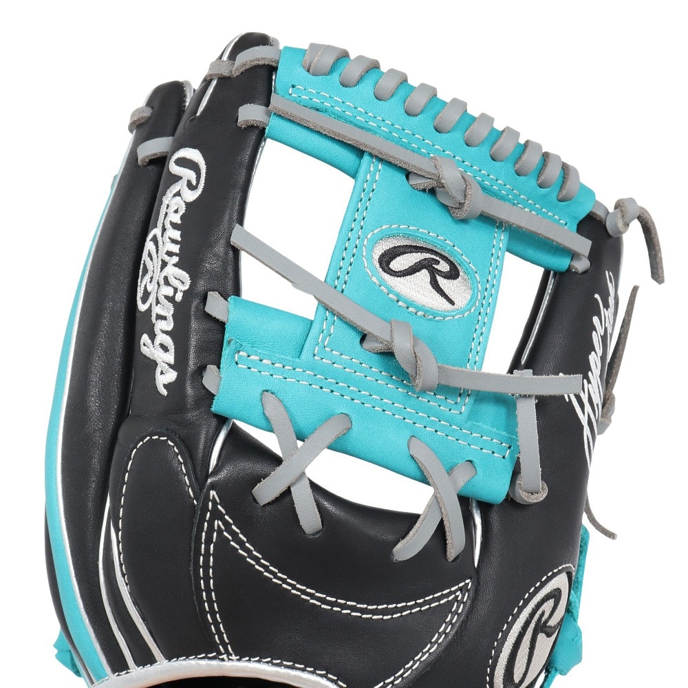 ローリングス（Rawlings）（メンズ）軟式用グラブ 内野手 野球グローブ 一般 HYPER TECH COLOR SYNC GR5HTCN62-B/MGRN