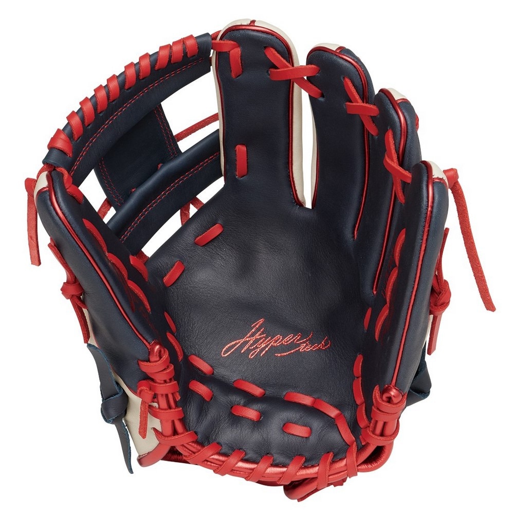 ローリングス（Rawlings）（メンズ）軟式用グラブ 内野手 野球グローブ 一般 HYPER TECH COLOR SYNC GR5HTCN62-N/SGRY