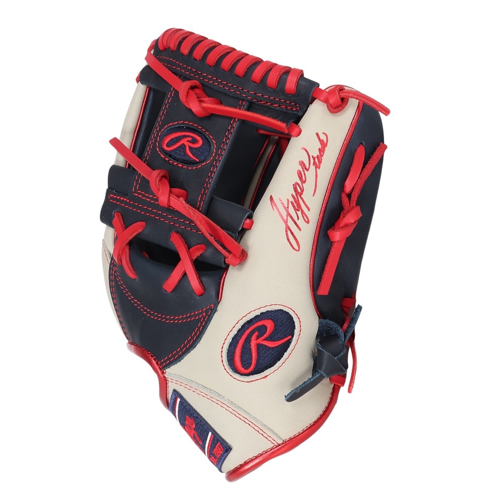 ローリングス（Rawlings）（メンズ）軟式用グラブ 内野手 野球グローブ 一般 HYPER TECH COLOR SYNC GR5HTCN62-N/SGRY