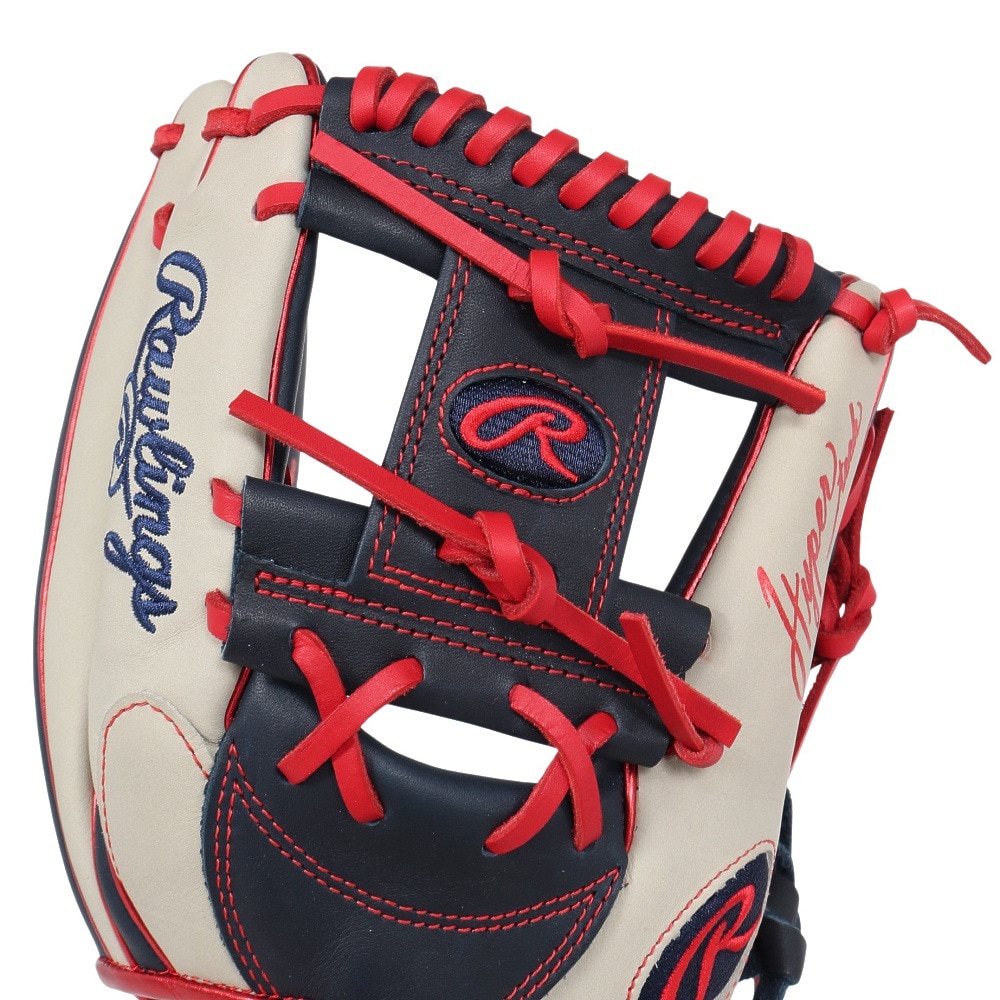 ローリングス（Rawlings）（メンズ）軟式用グラブ 内野手 野球グローブ 一般 HYPER TECH COLOR SYNC GR5HTCN62-N/SGRY