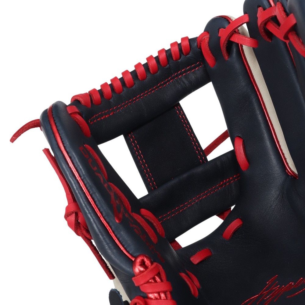 ローリングス（Rawlings）（メンズ）軟式用グラブ 内野手 野球グローブ 一般 HYPER TECH COLOR SYNC GR5HTCN62-N/SGRY