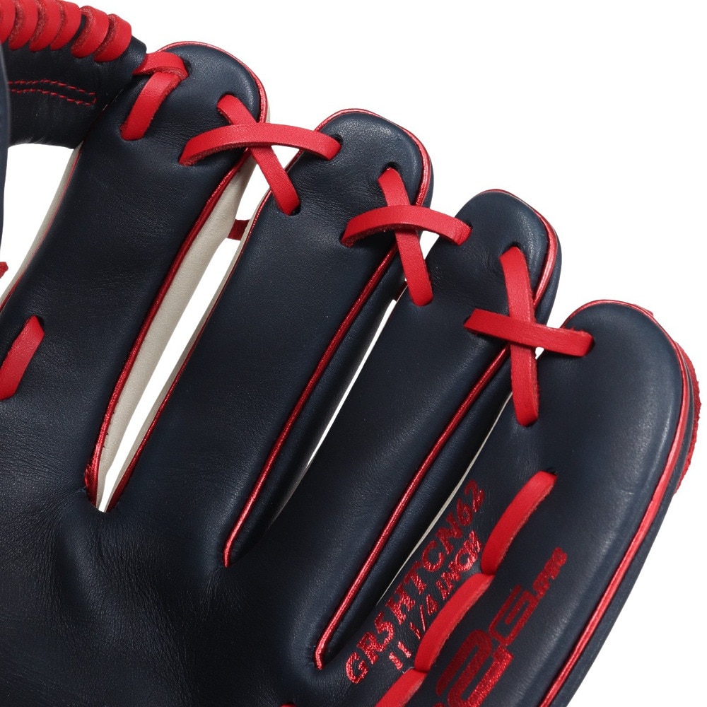ローリングス（Rawlings）（メンズ）軟式用グラブ 内野手 野球グローブ 一般 HYPER TECH COLOR SYNC GR5HTCN62-N/SGRY