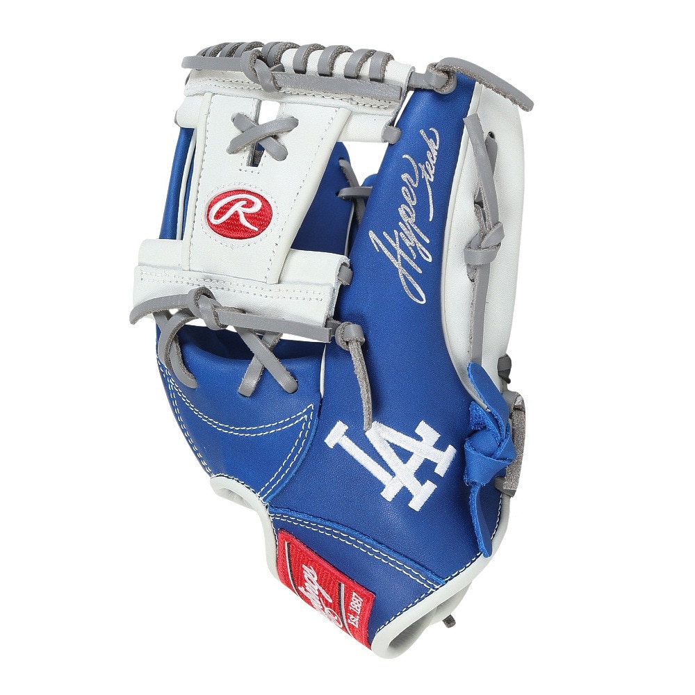 ローリングス（Rawlings）（メンズ）軟式用グラブ 内野手 野球グローブ 一般 ハイパーテック MLB チーム GR5HTMN62-LAD
