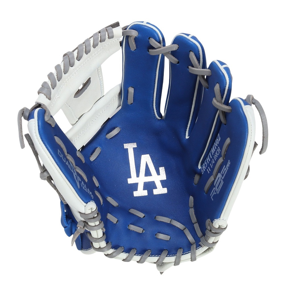 ローリングス（Rawlings）（メンズ）軟式用グラブ 内野手 野球グローブ 一般 ハイパーテック MLB チーム GR5HTMN62-LAD