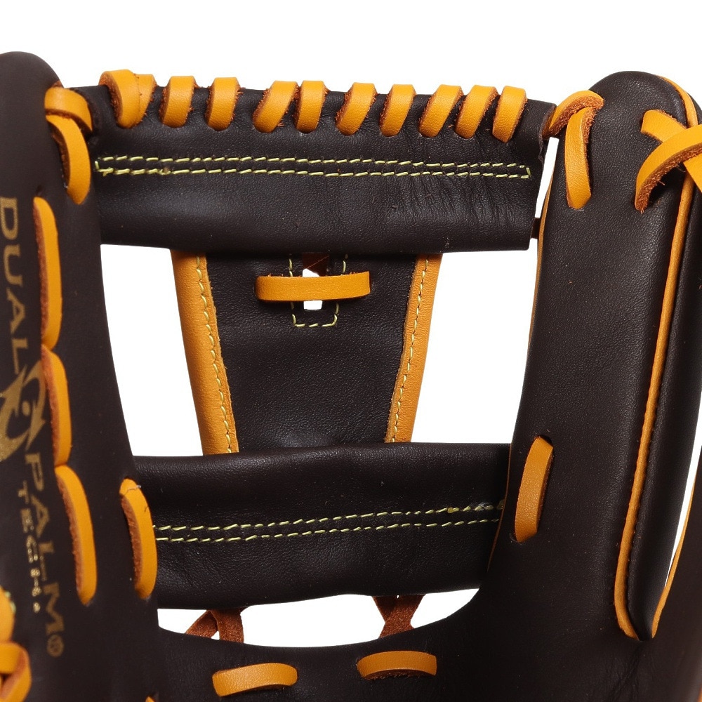 ローリングス（Rawlings）（メンズ）軟式用グラブ 内野手 野球グローブ 一般 ハイパーテック MLB チーム GR5HTMN62-SPD