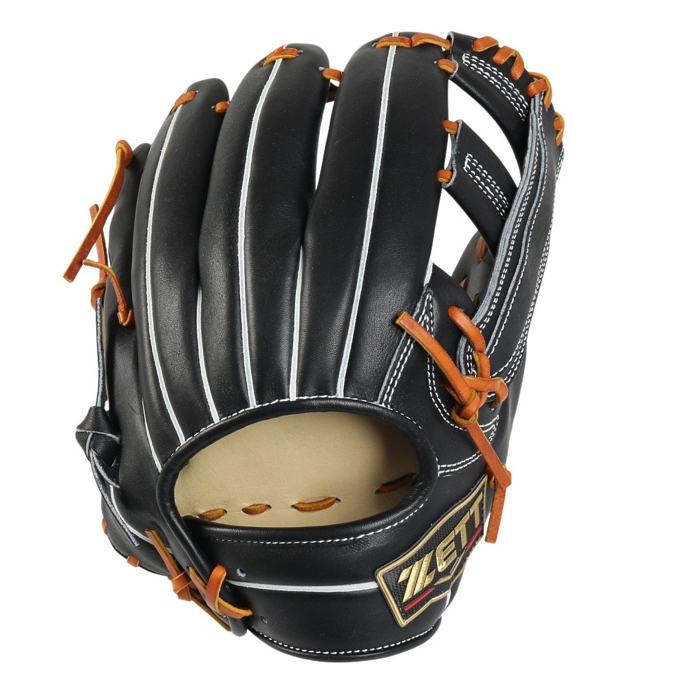 ゼット（ZETT）（メンズ）軟式用グラブ 内野手 野球グローブ 一般 プロステイタスSE BRGB185SG-1936