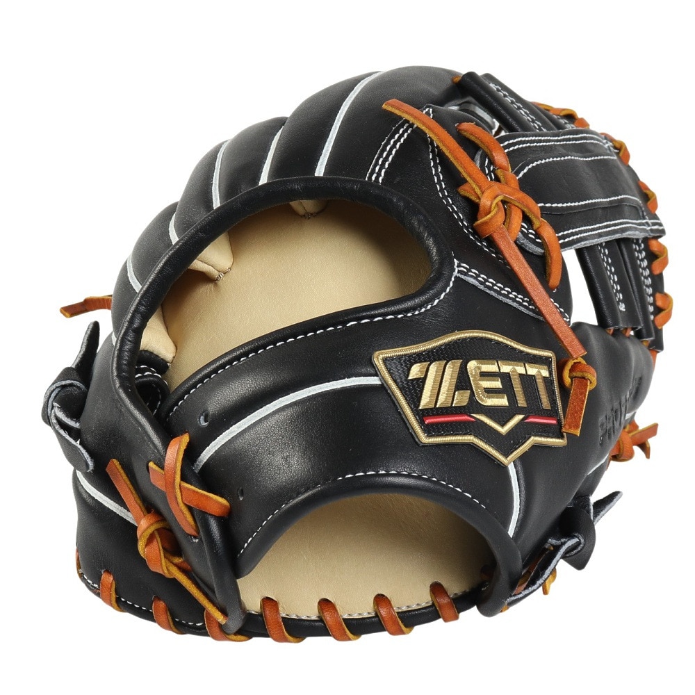 ゼット（ZETT）（メンズ）軟式用グラブ 内野手 野球グローブ 一般 プロステイタスSE BRGB185SG-1936