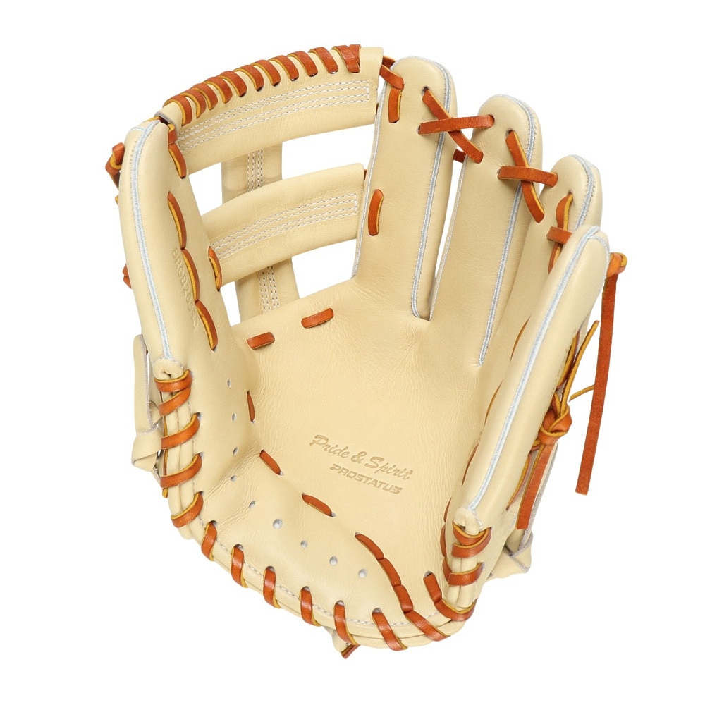 ゼット（ZETT）（メンズ）軟式用グラブ 内野手 野球グローブ 一般 プロステイタスSE BRGB265SG-3236
