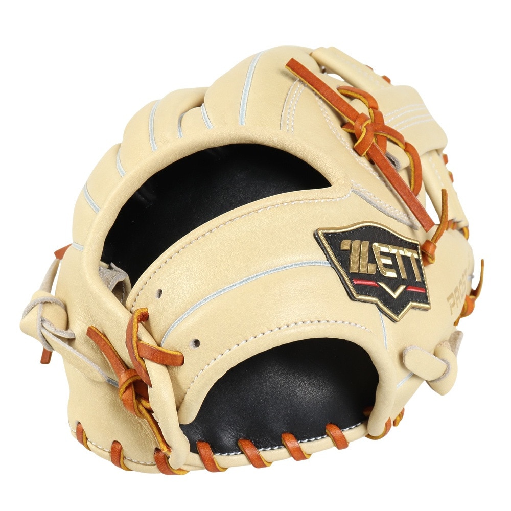 ゼット（ZETT）（メンズ）軟式用グラブ 内野手 野球グローブ 一般 プロステイタスSE BRGB265SG-3236