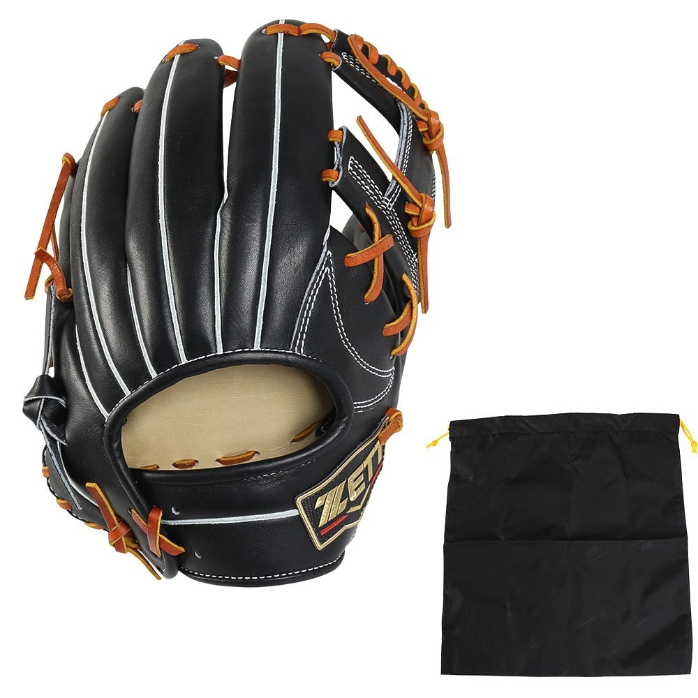 ゼット（ZETT）（メンズ）軟式用グラブ 内野手 野球グローブ 一般 プロステイタスSE BRGB765SG-1936