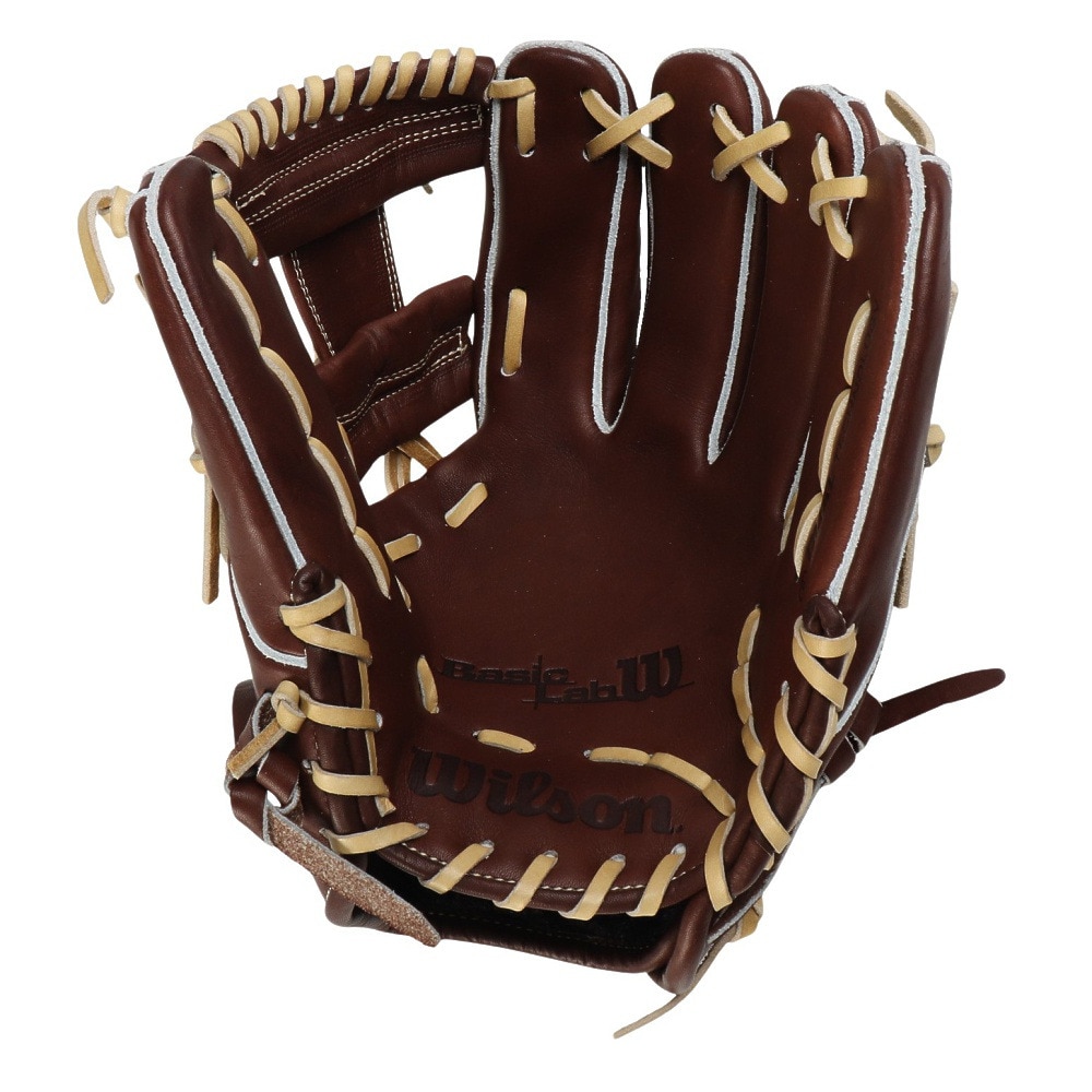 ウイルソン（Wilson）（メンズ、レディース）軟式用グラブ 内野手 野球グローブ 一般 BASIC LAB DUAL WBW103730