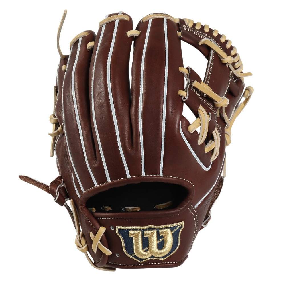 ウイルソン（Wilson）（メンズ、レディース）軟式用グラブ 内野手 野球グローブ 一般 BASIC LAB DUAL WBW103730