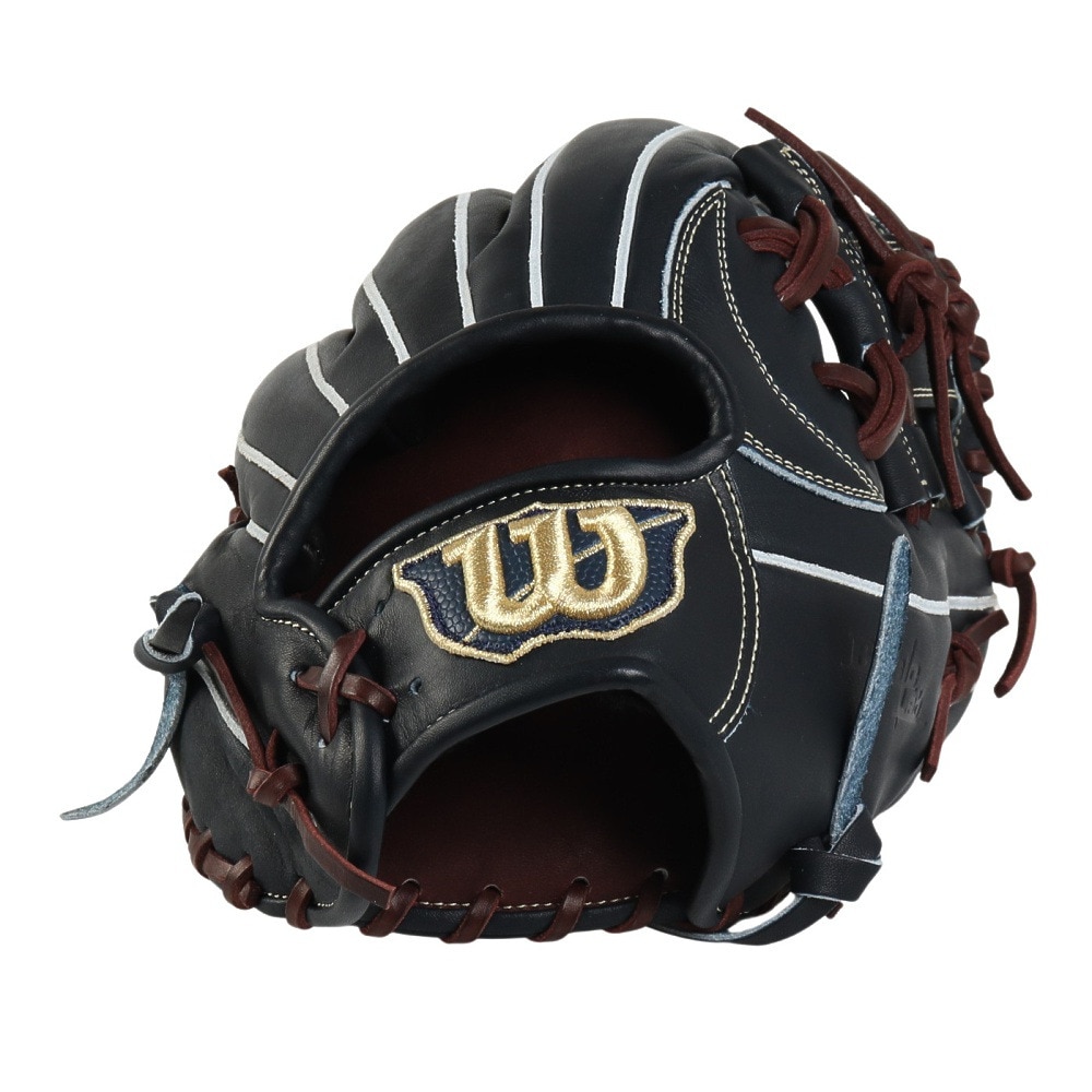 ウイルソン（Wilson）（メンズ、レディース）軟式用グラブ 内野手 野球グローブ 一般 BASIC LAB DUAL WBW103733