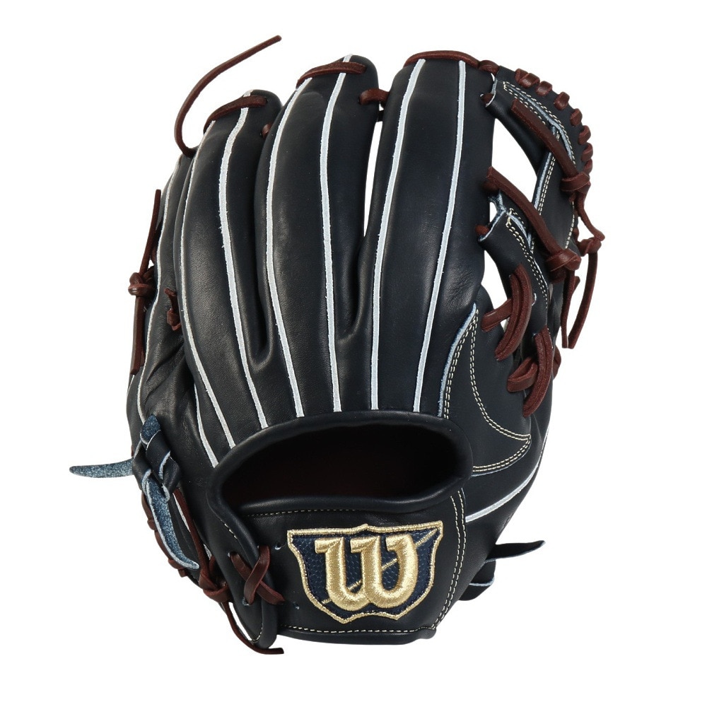 ウイルソン（Wilson）（メンズ、レディース）軟式用グラブ 内野手 野球グローブ 一般 BASIC LAB DUAL WBW103733