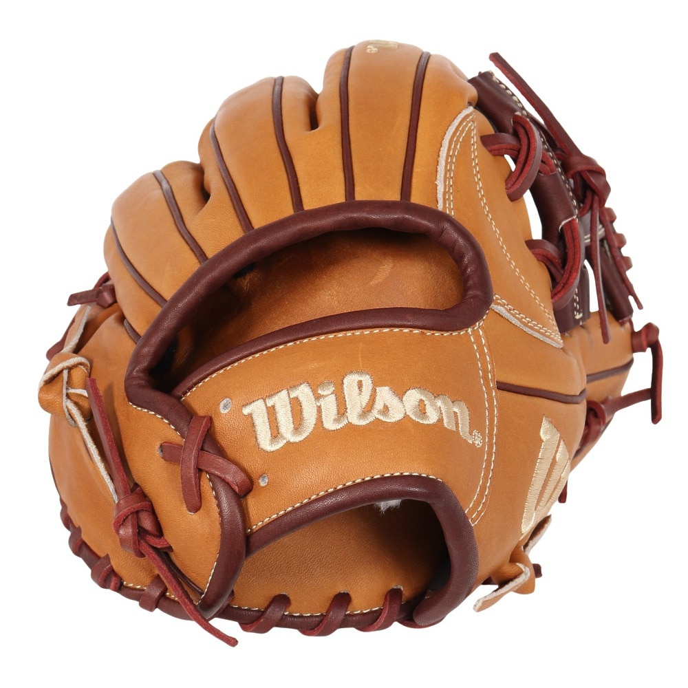 ★最後の値下げ★Wilson 内野手 軟式野球グローブ ブラウン ウイルソン（Wilson）（メンズ）軟式用グラブ 内野手 野球グローブ