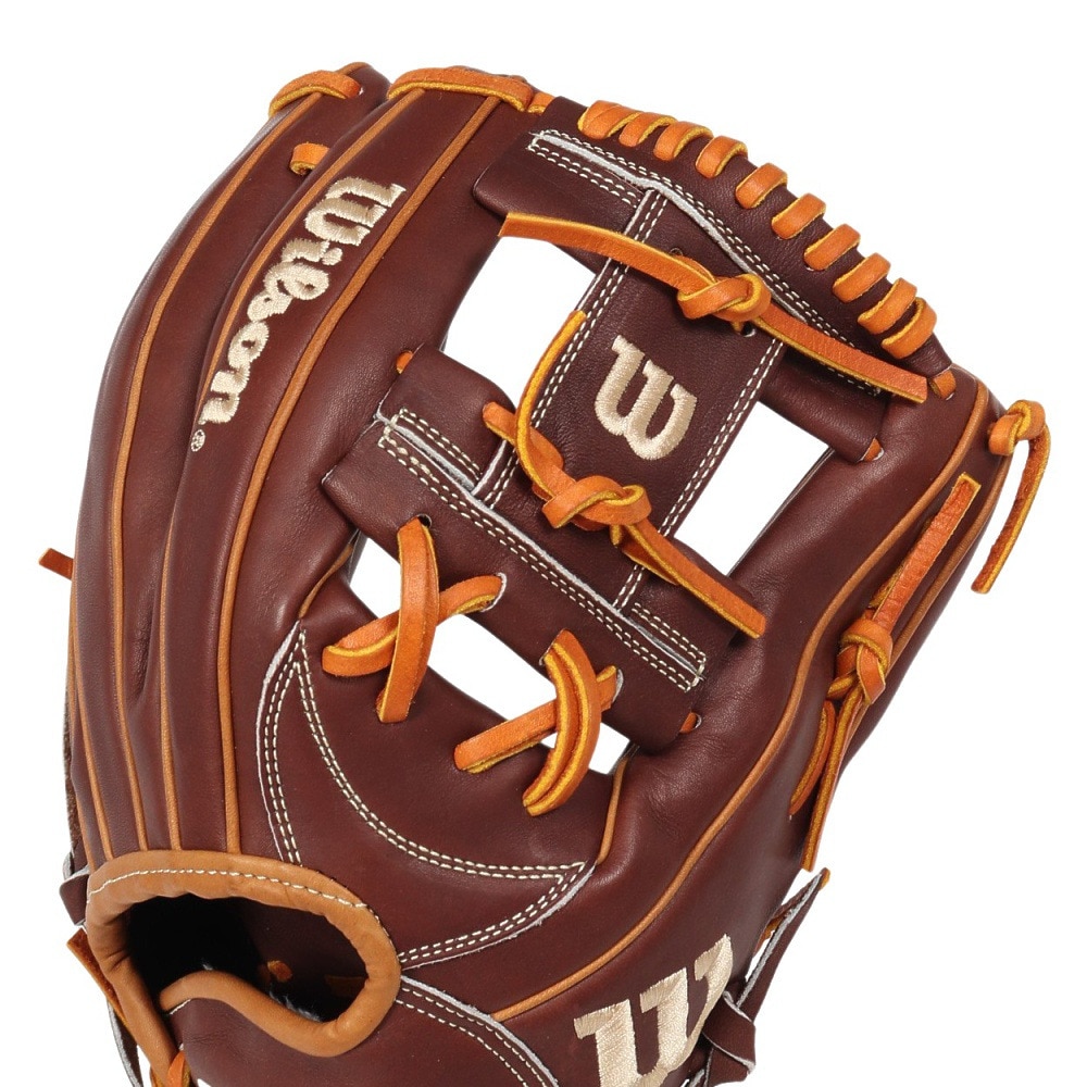 ★最後の値下げ★Wilson 内野手 軟式野球グローブ ブラウン ウイルソン（Wilson）（メンズ）軟式用グラブ 内野手 野球グローブ