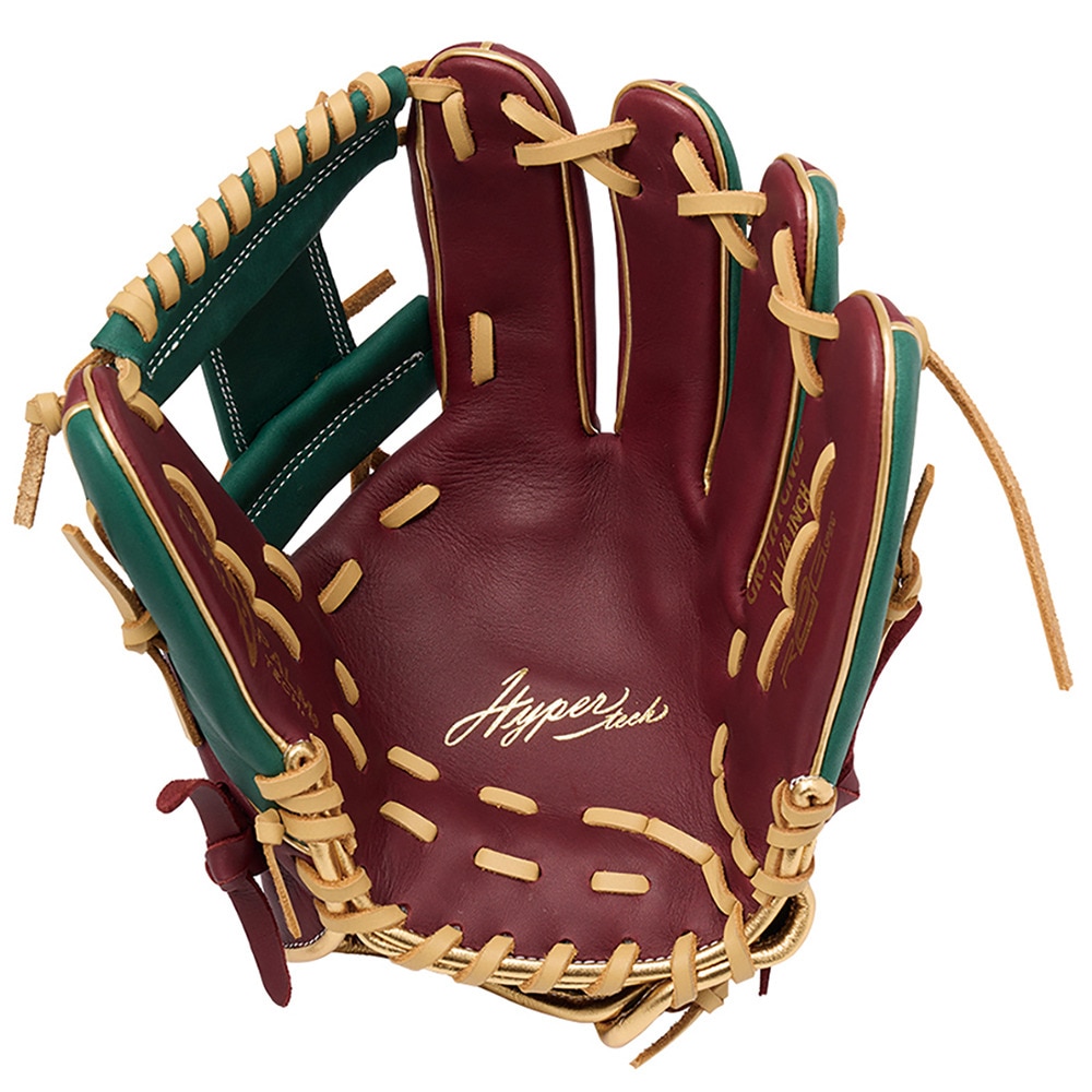 ローリングス（Rawlings）（メンズ）軟式用グラブ 内野手 野球グローブ 一般 ハイパーテック COLOR SYNC GR5FHTCN62-SH/DGRN