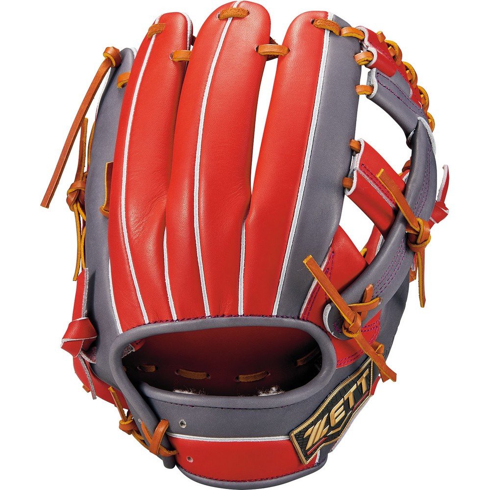 caccMizuno globalELITE赤 レザー 野球用グローブ MIZUNO（ミズノ） 軟式用グローバルエリートProfessional Selection