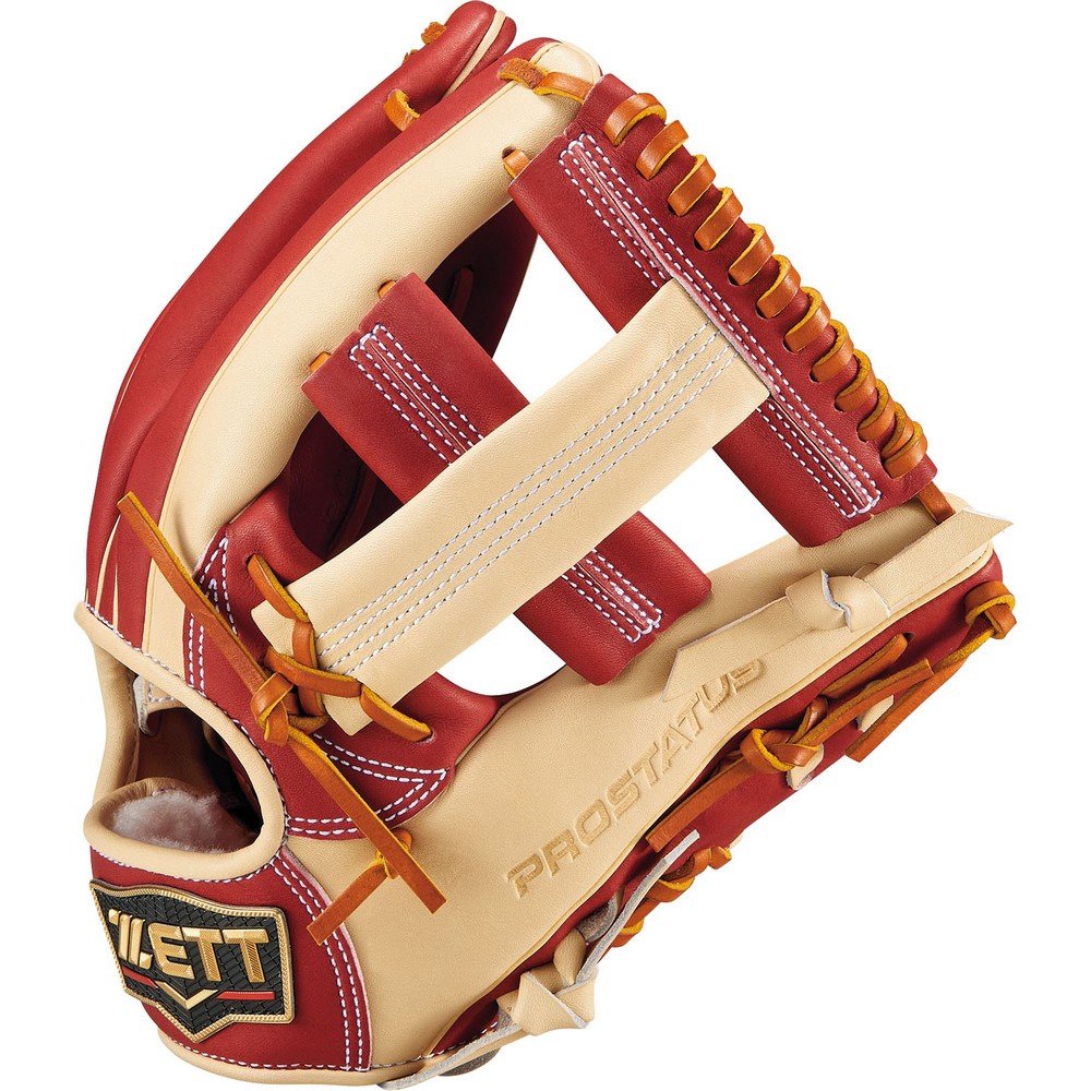 ZETT プロステイタス 内野手 ゼット（ZETT）（メンズ）軟式用グラブ 内野手 野球グローブ 一般